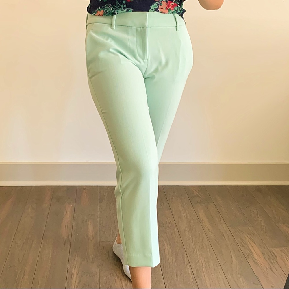 Cotton crop pant in beautiful mint colot
